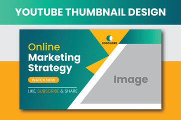 online business Corporate and Business Purpose YouTube Thumbnail and Web Banner Design and products review video thumbnail