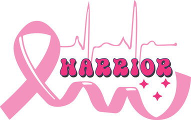 Retro Breast Cancer svg design