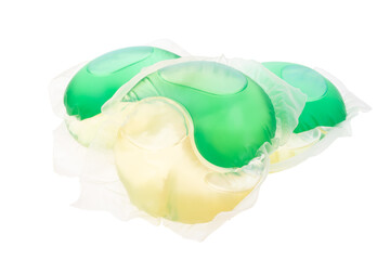 washing capsules isolated