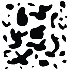 Fototapeta premium Cow print background