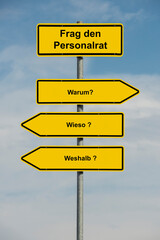 Fototapeta premium Betriebsrat, Personalrat, MIV