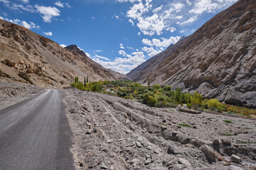 Mountain Trail in Markha valley, Ladakh
