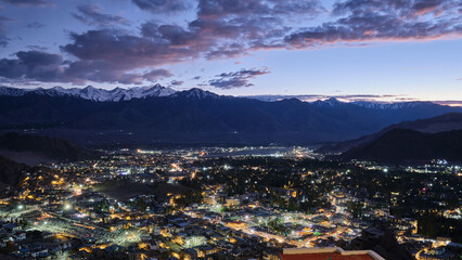 Evening Time at Leh City, Ladakh © KSWan