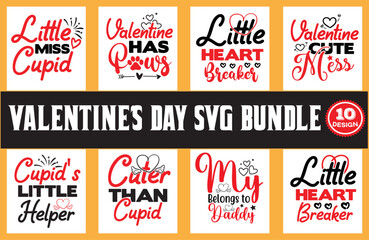 Valentine's day svg design bundle