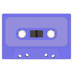 blue audio cassette