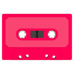 Naklejka premium cassette vector