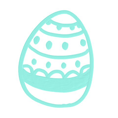 tiffany blue acrylic oil paint brush style  element aesthetic easter egg png vector file