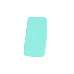 acrylic oil paint style graphic with aesthetic hand draw shape 