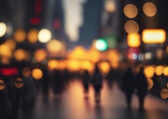 Fototapeta premium illustration of blurred urban cityscape 