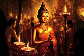 Vassa celebration, Buddhist, observance, holiday, religion, festival
