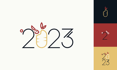 Shio 2023 Zodiac Logo