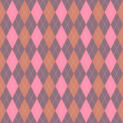 seamless geometric pattern with argyle