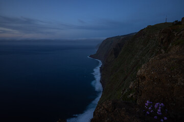 Fototapeta premium Awesome picture of a dreamlike landscape on the volcanic island of Madeira with beautiful coasts.