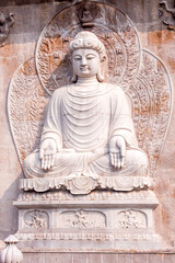 Landscape of Baotuojiang temple,located in Putuoshan mountain,Zhoushan city,China