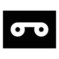 cassette icon for web user interface and mobile design