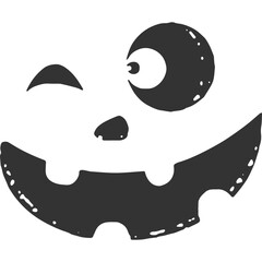 Jack O Lantern Vintage Illustration Vector