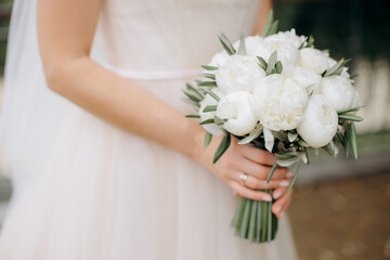 Obraz na płótnie Canvas wedding bouquet, a bouquet of flowers 