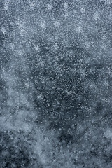 ice texture close up in the detail - macro