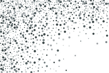 Silver glitter confetti, great design for any purpose. Party decor.