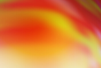 Dark Yellow vector abstract blurred layout.