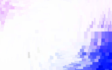 Light Pink, Blue vector backdrop with rhombus.