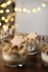 christmas cookies on a table