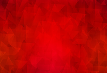 Light Red vector pattern in square style.