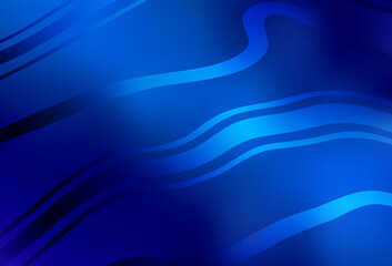 Light BLUE vector colorful blur backdrop.