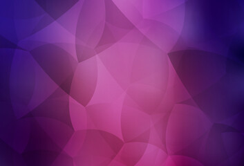 Obraz premium Dark Purple vector layout with lines, triangles.
