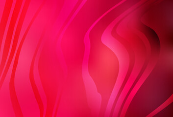 Light Red vector texture with bent lines.