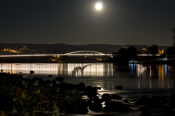 night view of the city
