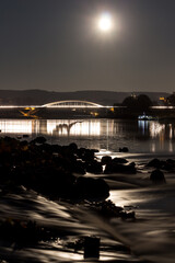 bridge at night