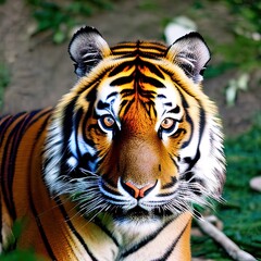 Tiger head - generative ai