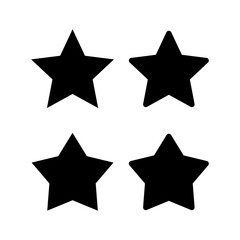 Star Icon vector for web and mobile app. rating sign and symbol. favourite star icon