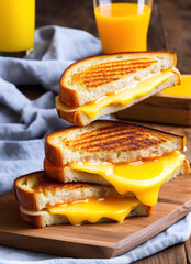 grilled cheese sandwich for breakfast, tasty