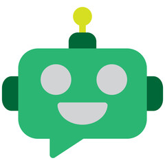 Chatbot Flat Icon