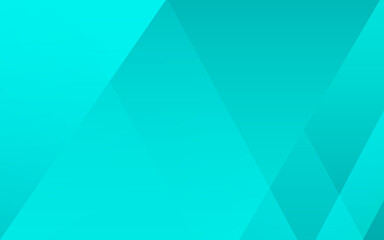 シンプルなターコイズの抽象、斜めのグラデーションライン、交差する線、ベクター素材