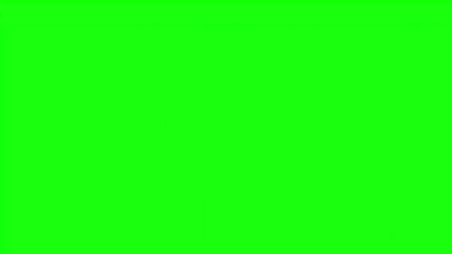 Indonesia Scribble Animation on Green Screen Background. Looping seamless animation. Set of variations motion graphic