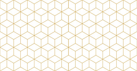 Vector seamless rhombus pattern. Abstract geometric background. Stylish fractal texture.