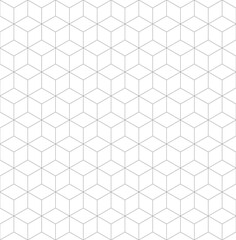 Vector seamless rhombus pattern. Abstract geometric background. Stylish fractal texture.