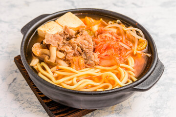 冬の定番　キムチ鍋