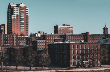 City skyline
-Manchester, New Hampshire 