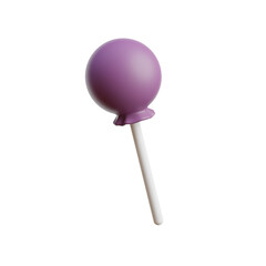 Candy or Lollipop 3D Icon