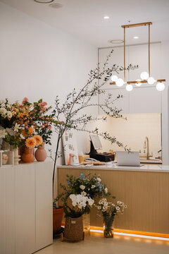 minimal interior design of shop