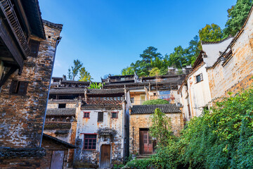 Ancient Villages and Natural Scenery in the Mountainous Areas of Anhui Province, China
