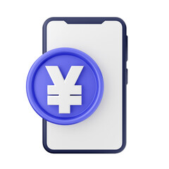 Obraz premium 3d Smartphone icon illustration render