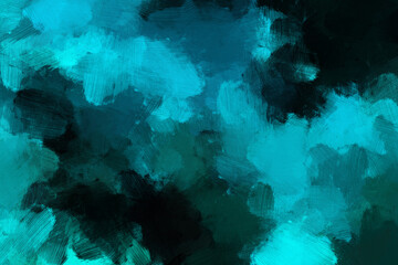 Fototapeta na wymiar Background abstract oil colorful dark green blue