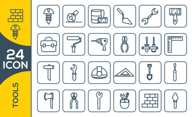 TOOLS ICON SET DESIGN