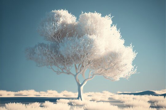 Digital illustration about a tree.