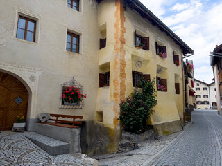 A historic house in Sargans.